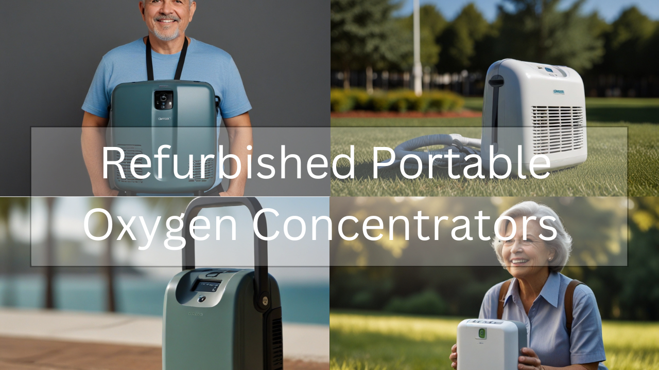  Refurbished Portable Oxygen Concentrators