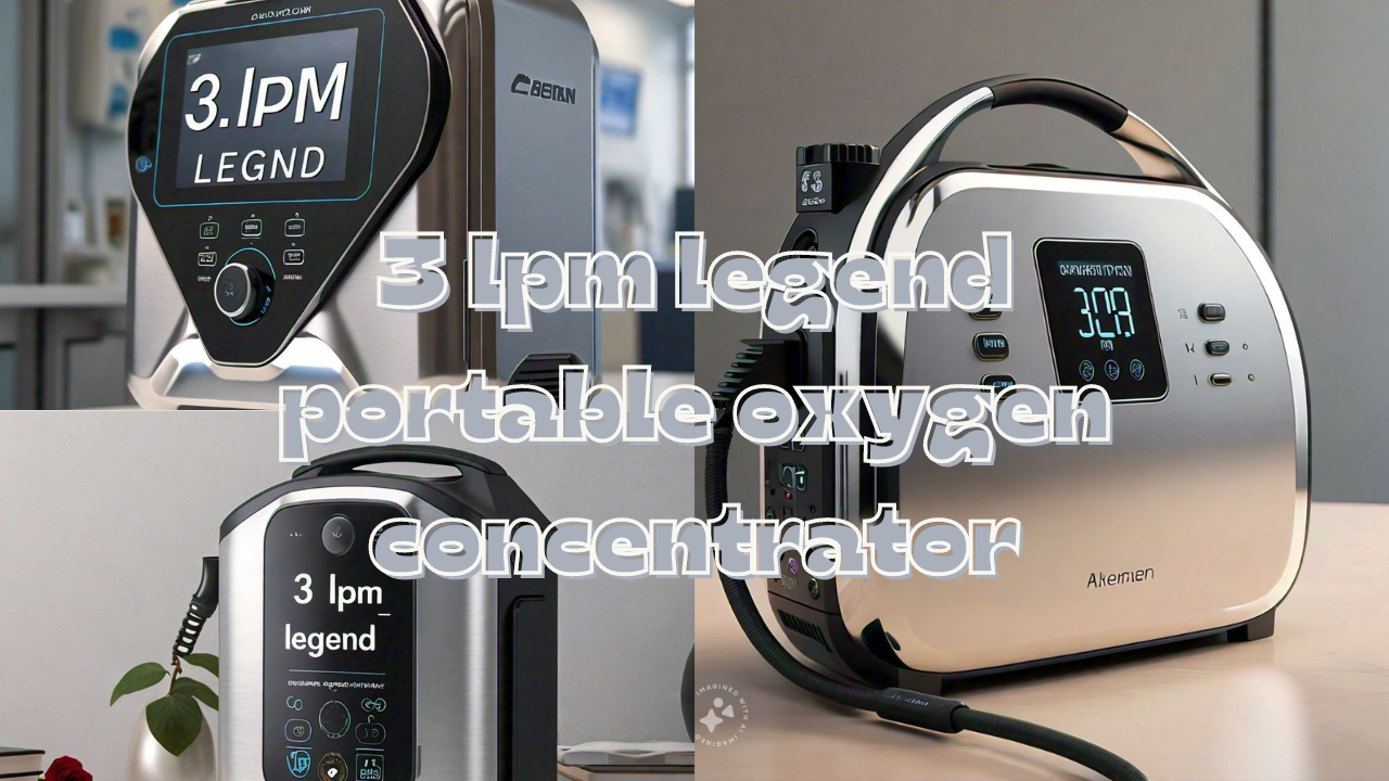 3 lpm legend portable oxygen concentrator